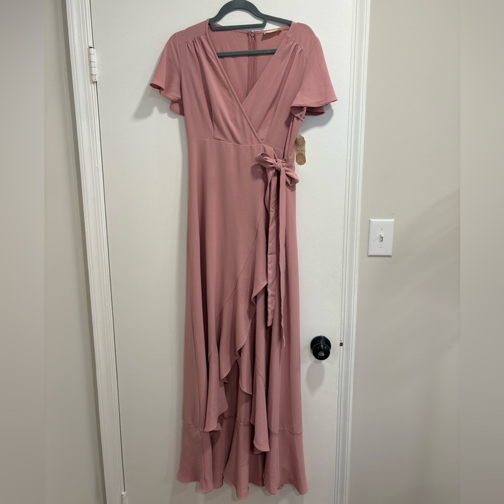 Altar’d State Mauve Wrap Dress